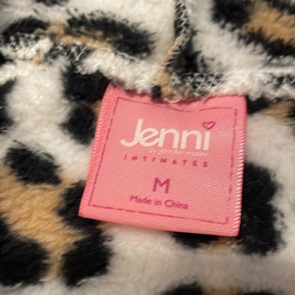 Jenni Intimidates leopard print one piece pj size medium - Picture 8 of 10